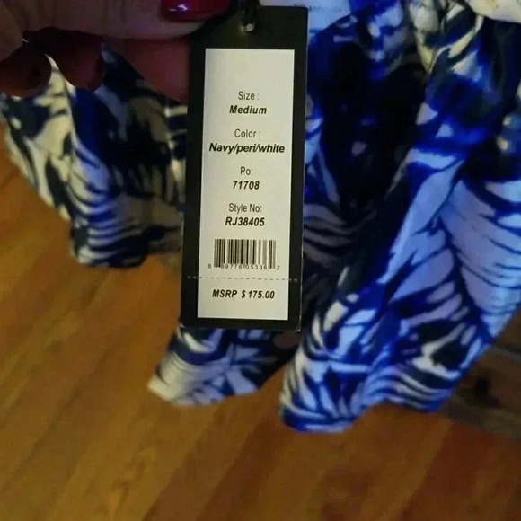 Romeo & juliet Blue/White dress - Picture 4 of 5